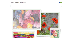 Desktop Screenshot of pinetreeyarns.com